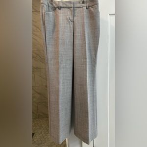 Express Wide Leg Editor Pant Grey Size 2R